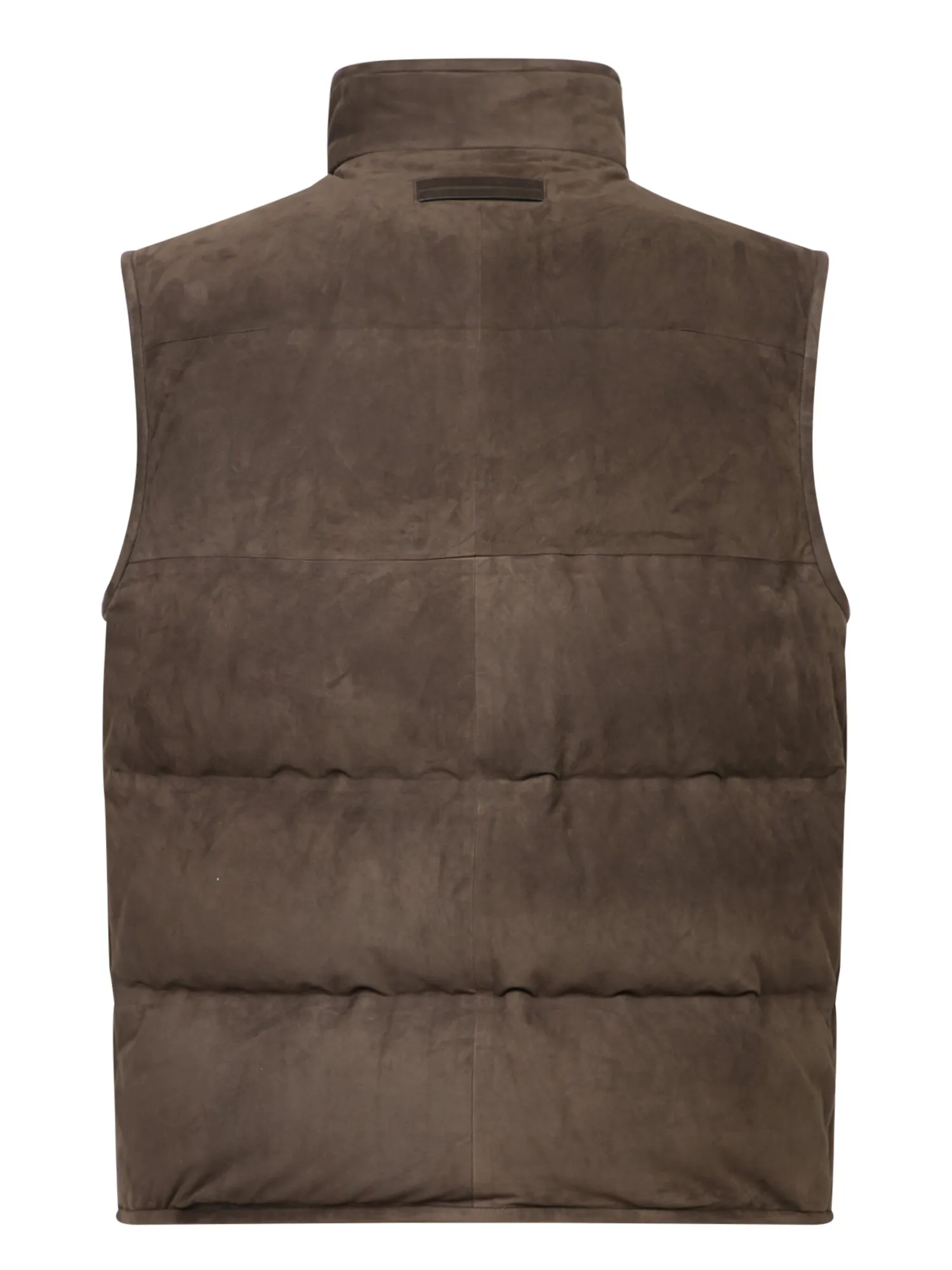 Brown Suede Gilet