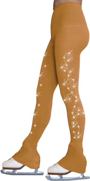 Chloe Noel 8896 Footless Swirls 2 Tights Youth