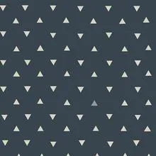 Cotton Jersey Infinity Scarf - Navy Confetti Triangle